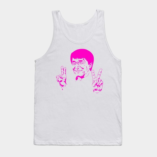 Jackie Chan Tank Top by Krum Gallery